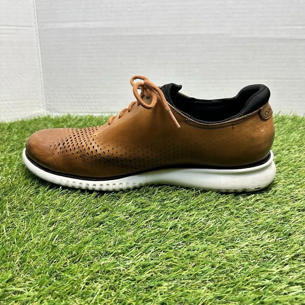 Cole Haan Zerogrand 2.0 Laser Wingtip Leather Shoes C27879 Mens Size 10W